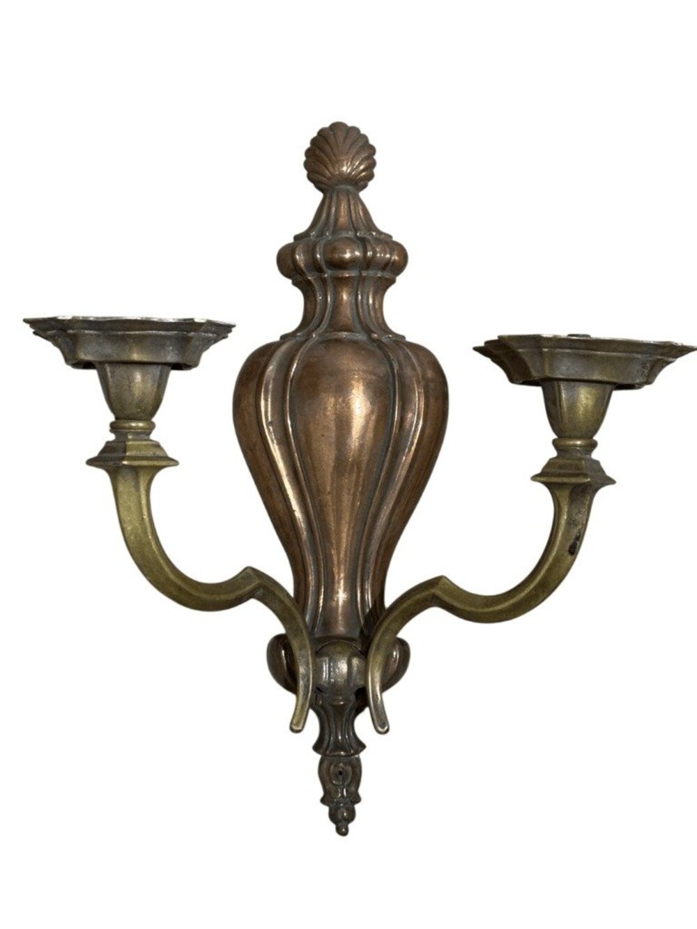 Antique Neoclassic Style 2 Arm Wall Sconce for Repair